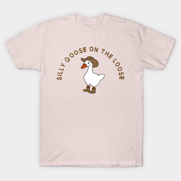 Silly goose on the loose T-Shirt by MasutaroOracle